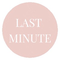 Last Minute Sticker by Momento