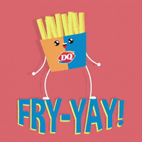 French Fries Loop GIF by Jake