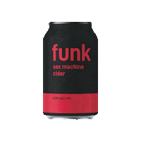 funkcider drink funk cider sex machine Sticker