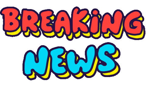 Breaking News Sticker