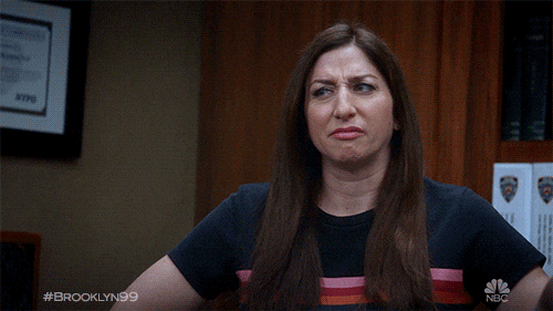 Chelsea Peretti Ew GIF by Brooklyn Nine-Nine - Find & Share on GIPHY