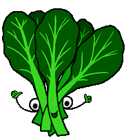 planetgoodearth earth leaf grow vegetables Sticker