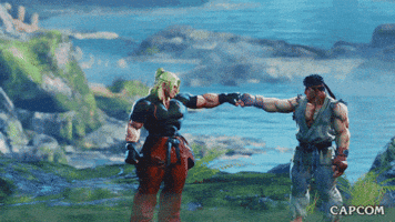 Video Game Fist Bump GIF by CAPCOM