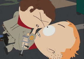fight biting GIF by South Park