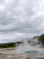 iceland erupting GIF