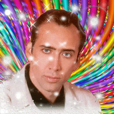nicolas cage GIF - background