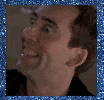 Happy Nicolas Cage GIF - background