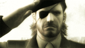 GIF triste de Metal Gear Solid