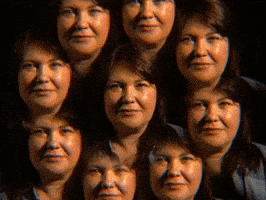 Sweat Hair Flip GIF by GIPHY IRL