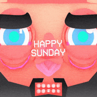 Happy Sunday Art GIF by sahlooter