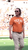 Matthew Mcconaughey Horns Up GIF by Texas Longhorns
