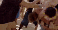siesta key fight GIF