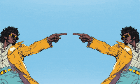 Point Thats Me GIF by Jukebox Saints