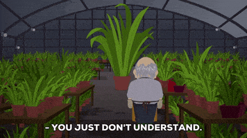 old man plants GIF by South Park 