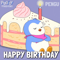 Happy Birthday GIF by Pudgy Penguins