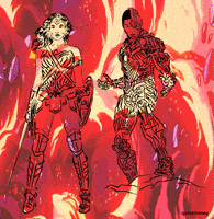 wonder woman film GIF by PEEKASSO