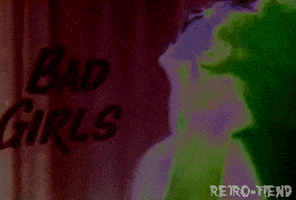 bad girls funny gif GIF by RETRO-FIEND