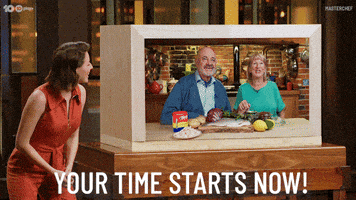 Your Time Starts Now Australia GIF by MasterChefAU