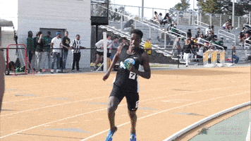 track & field wave GIF by GreenWave