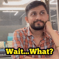 Surprised Wait What GIF by Digital Pratik