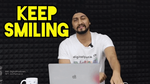 Keep On Keeping On Smile GIF by Digital Pratik