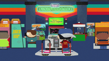 video games dancing GIF by South Park 