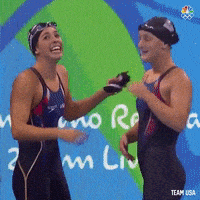 Gold Medal Hug GIF by Team USA