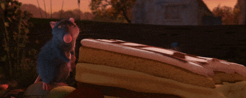 Dessert Ratatouille GIF by Disney Pixar