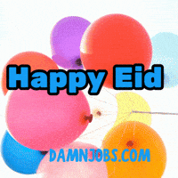 Eid Al Fitr GIF by Damnjobs