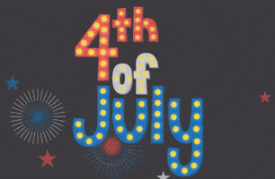 Independence Day Fireworks GIF by evite Independence Day Fireworks GIF by evite