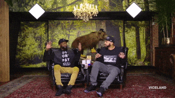 hands up freeze GIF by Desus & Mero
