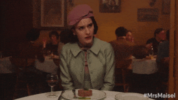 rachel brosnahan miriam maisel GIF by The Marvelous Mrs. Maisel