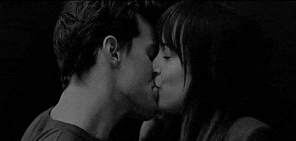 fifty shades of grey kiss GIF