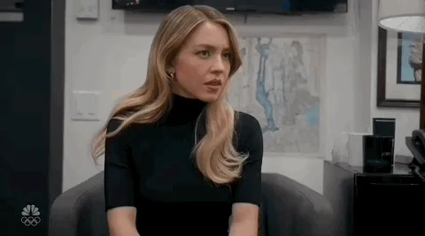 Sydney Sweeney What GIF