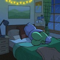 Tired Good Night GIF by Chubbiverse