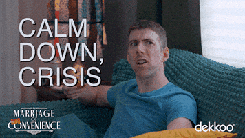 Calm Down Chill Out GIF by MyPetHippoProductions