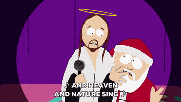 santa claus singing GIF by South Park 
