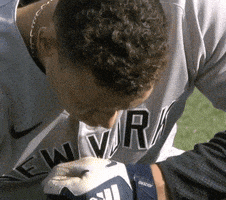 Praying New York Yankees GIF by Jomboy Media