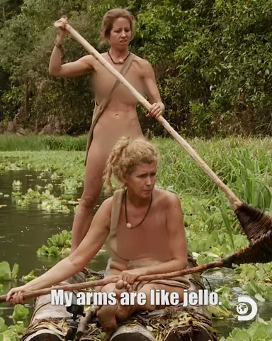 Naked And Afraid Pain GIF