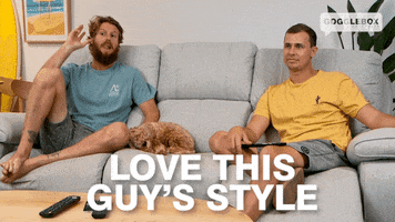 Watching Tv GIF by Gogglebox Australia