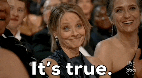 Jodie Foster Oscars GIF by The Academy Awards by oscars