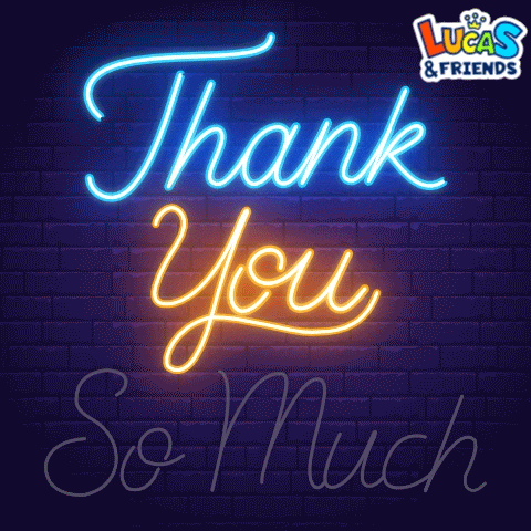 Thank U GIF by Lucas and Friends by RV AppStudios by rvappstudios