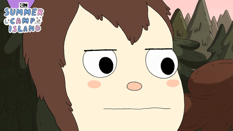 Summer Camp Island Eye Roll GIF by Cartoon Network by cartoonnetwork