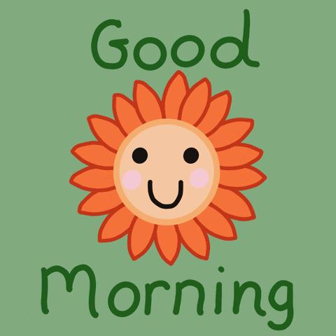 Good Morning GIF by KobelskiDesigns