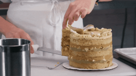 Piece Of Cake Slice GIF by VaynerSpeakers by vaynerspeakers