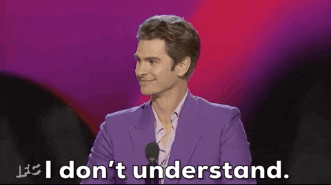 I Dont Understand Andrew Garfield GIF by Film Independent Spirit Awards by spiritawards