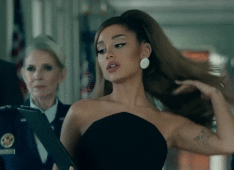 Style Hair Flip GIF by Ariana Grande by arianagrande