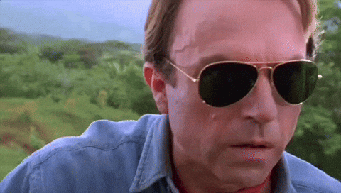 Jurassic Park Wow GIF by MANGOTEETH by ralph