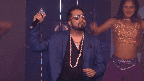 mika singh dancing GIF by BritAsia TV by britasia_tv