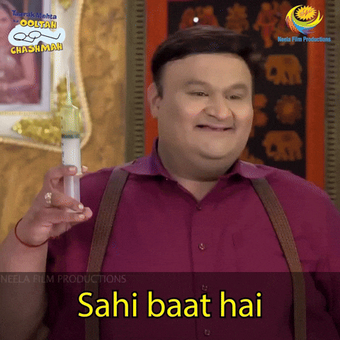 Hungry Tmkoc GIF by Taarak Mehta Ka Ooltah Chashmah by TMKOC
